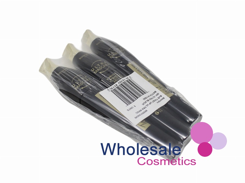 9 x Bourjois Twist Up The Volume Ultra Mascara - 001-ULTRA BLACK